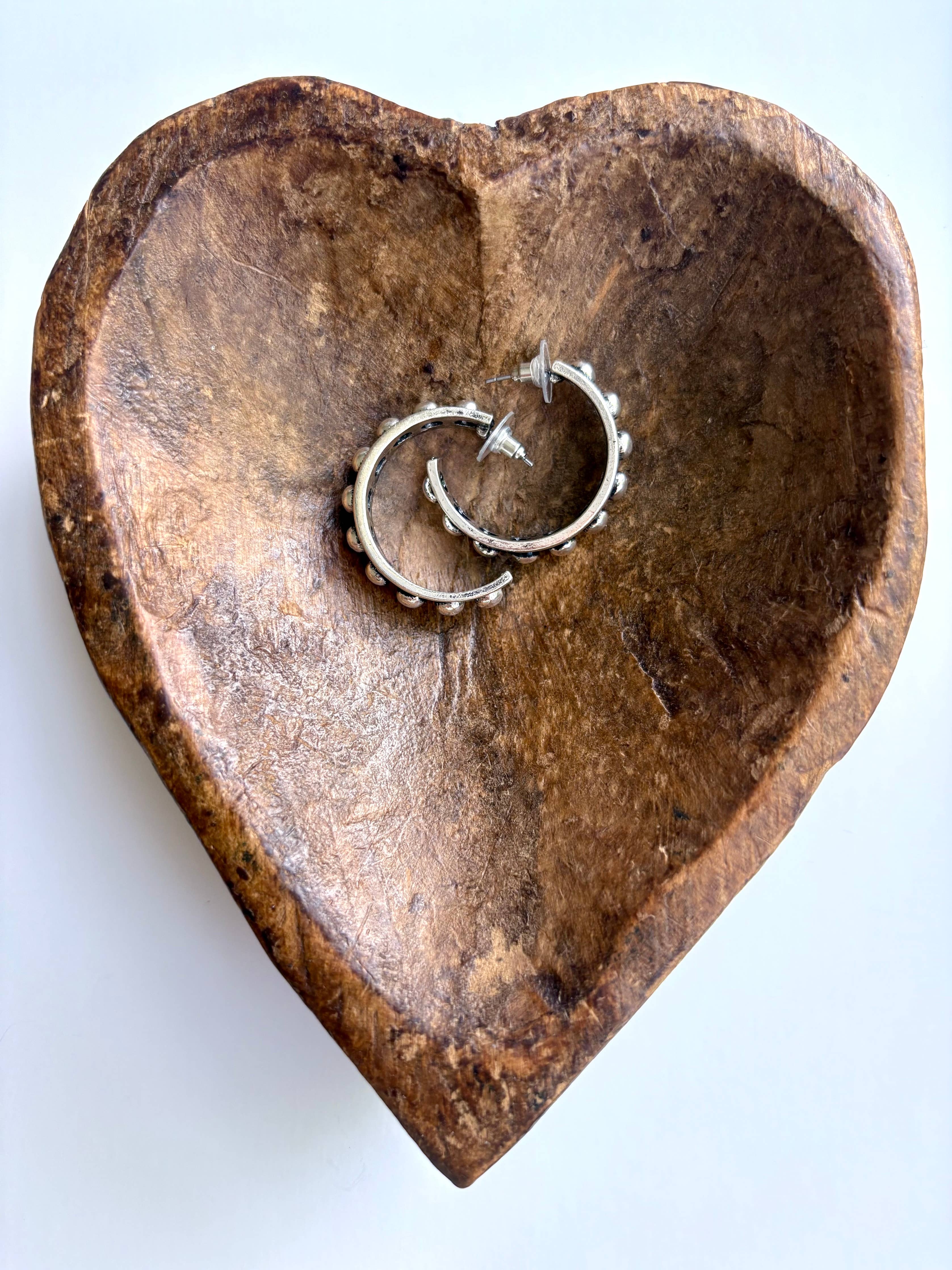 Western Open Hoop Earrings