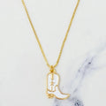 Cowgirl Boot Pendant Necklace
