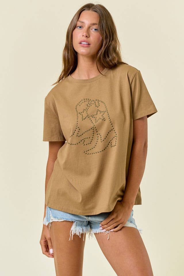 Cowboy Boot Short Sleeve Tee
