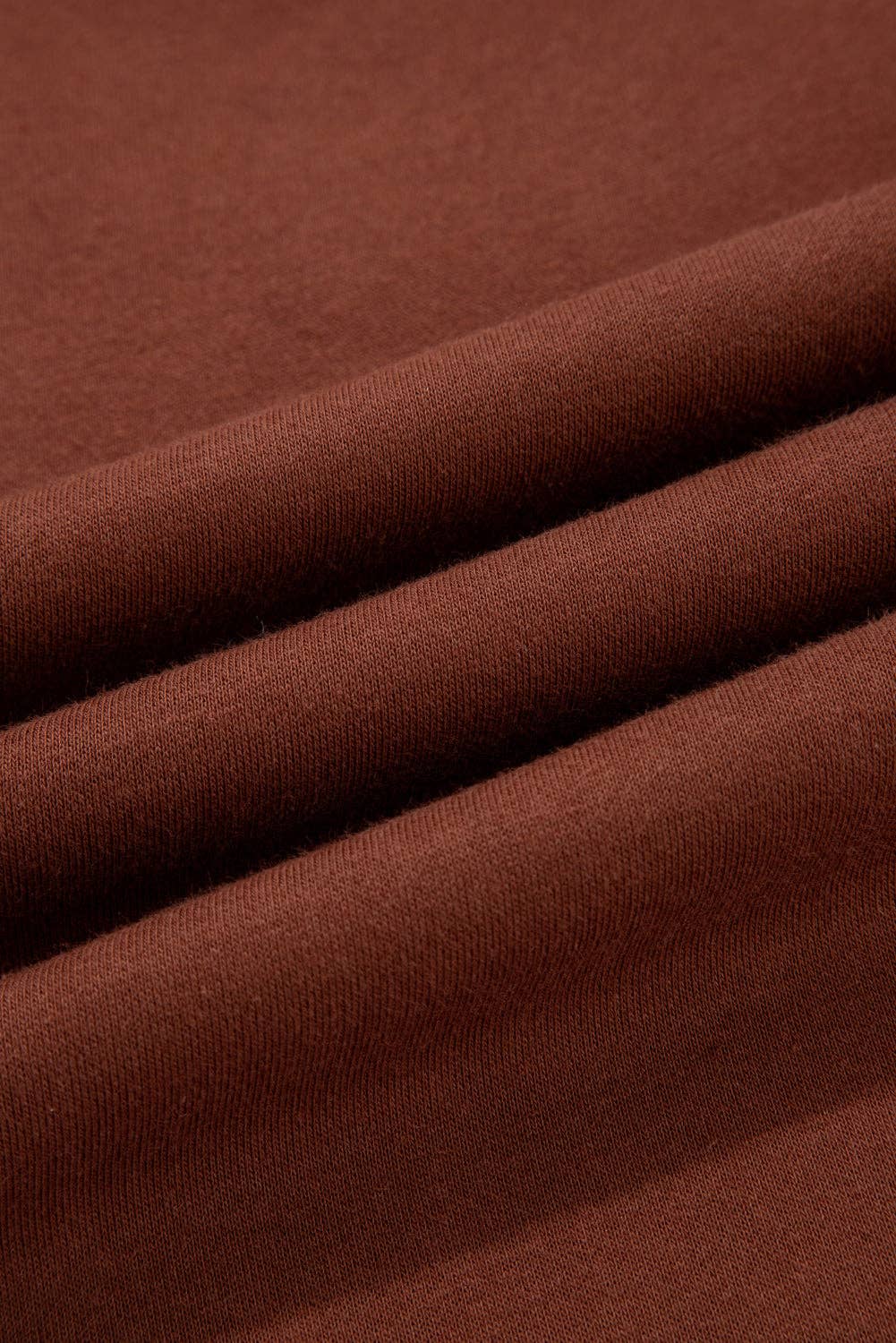 Leopard Drawstring Fleece Lined Elastic Waist Pants