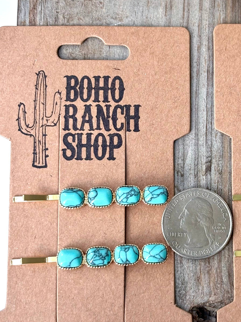 Western Set of 2 Bobby Pins