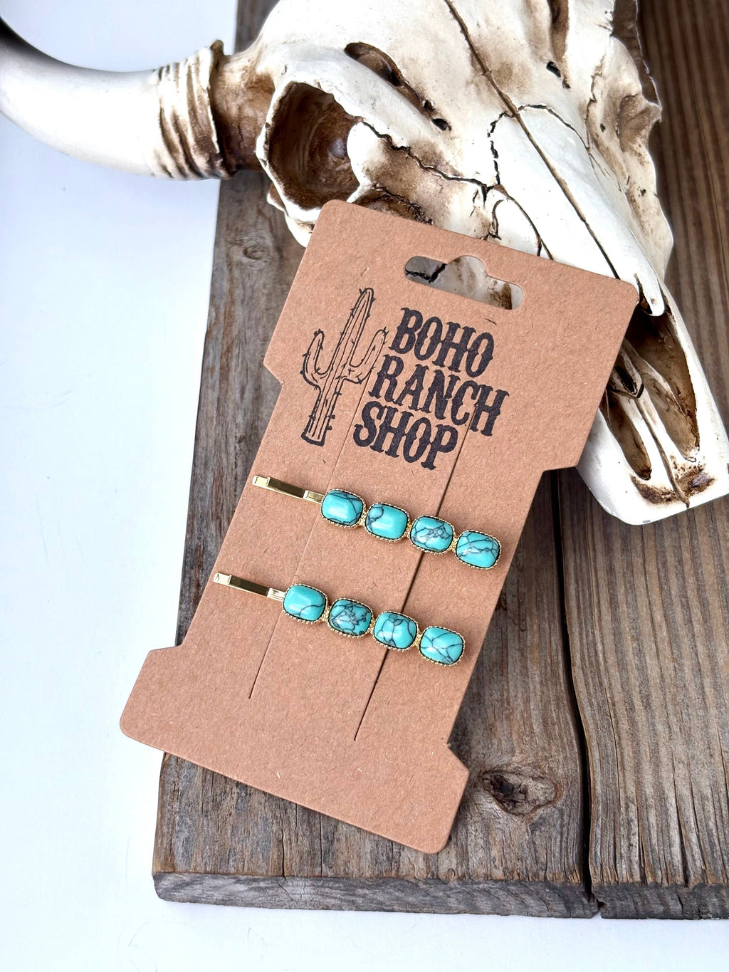 Western Set of 2 Bobby Pins