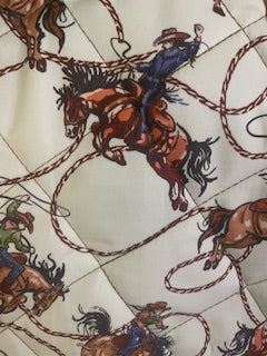 Ride & Rope Quilted Jacket with Ties